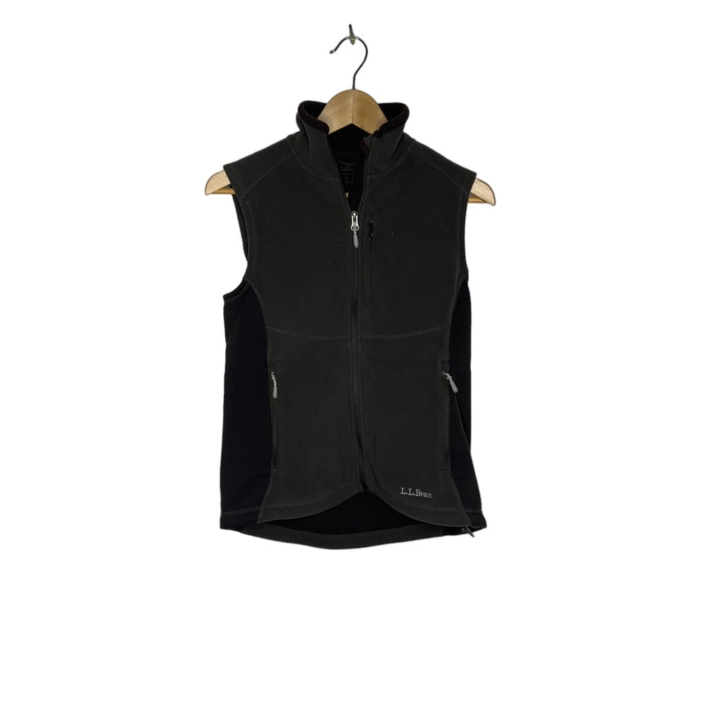 L.L. Bean zip up fleece vest